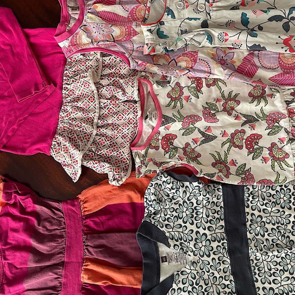 A lot of 6 Tea Collection Dresses, sizes 2,4,5